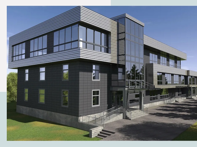 Административные здания в Партизанске