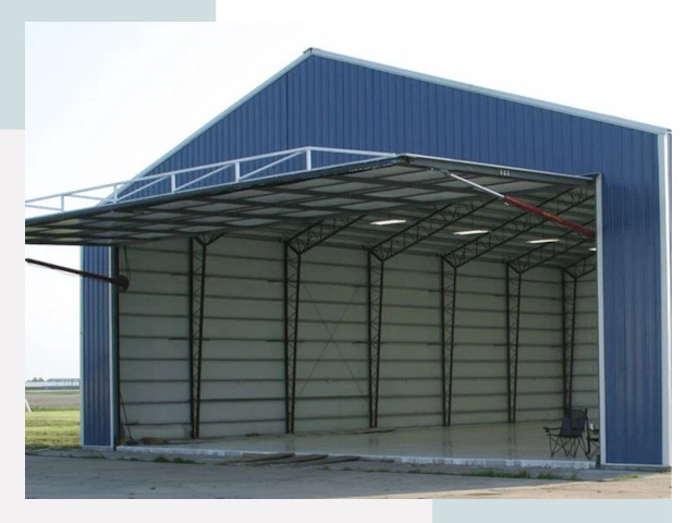 Прямо стенные ангары в Партизанске