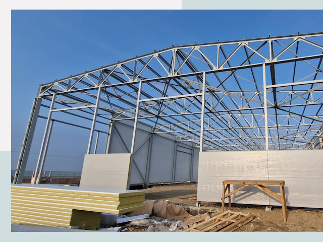 Утепленные ангары в Партизанск от 644 руб. за м²