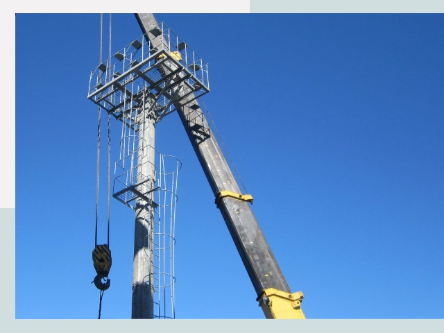 Монтаж осветительных мачт в Партизанск от 644 руб.