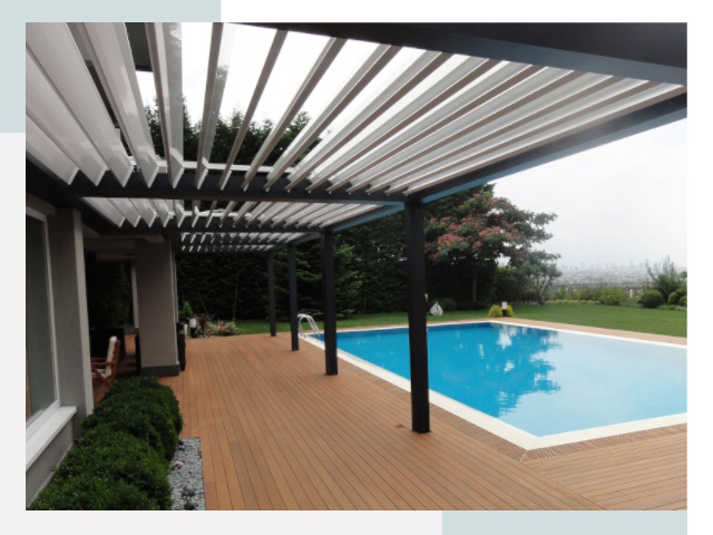 Перголы в Партизанске