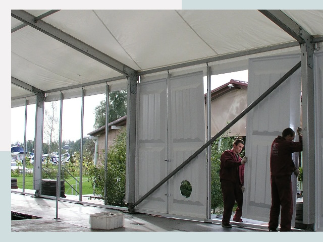 Быстро сборные шатры в Партизанск от 644 руб. за м²