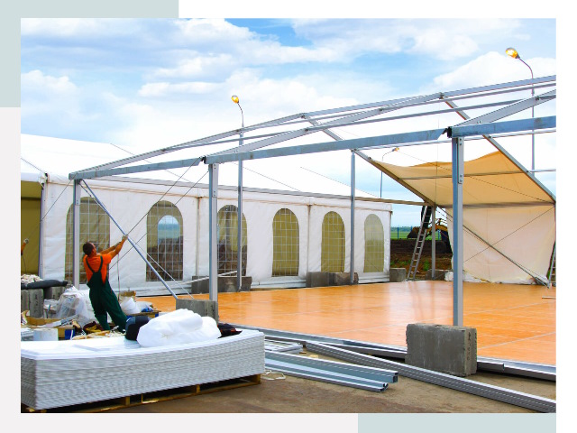 Быстро сборные шатры в Партизанске