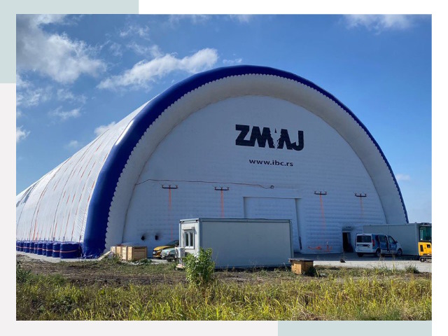 Брендирование ангаров в Партизанске