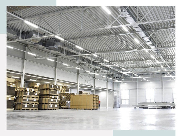 Освещение ангаров в Партизанске