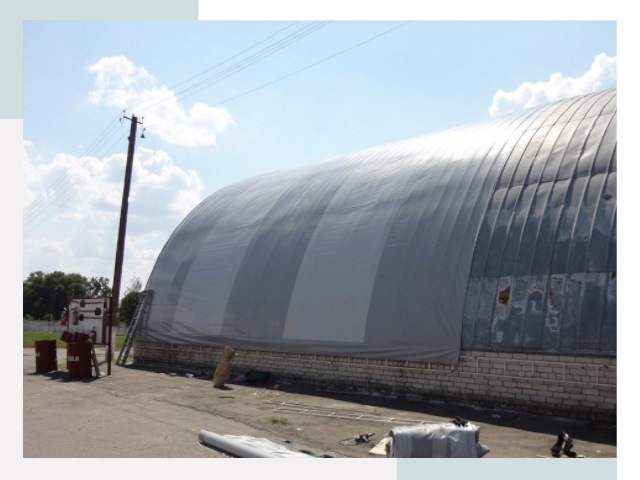 Ремонт ангаров в Партизанске