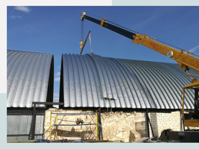 Реконструкция ангаров в Партизанске от 644 руб.